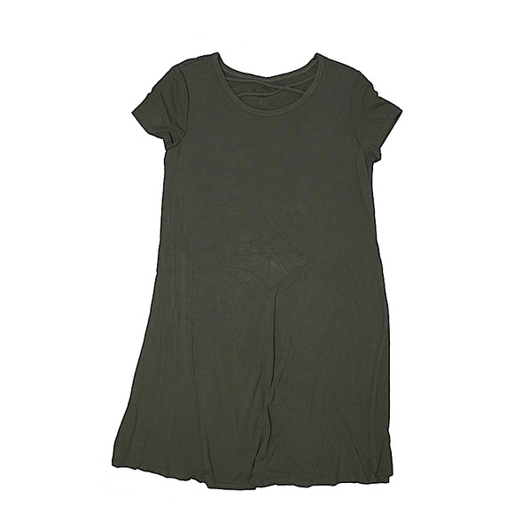 art class Dresses & Skirts - Art Class Army Green T-Shirt Dress
